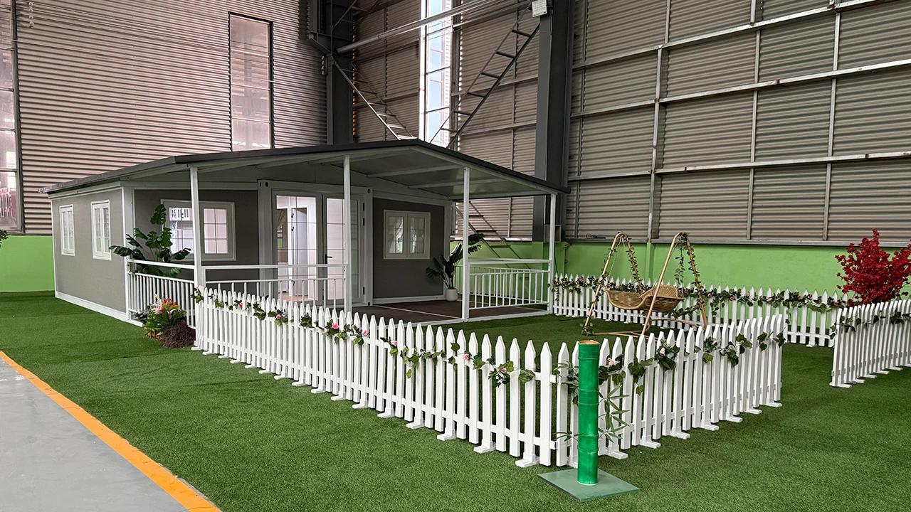Expanded container house